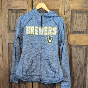 Brewers Women's Blue Hoodie